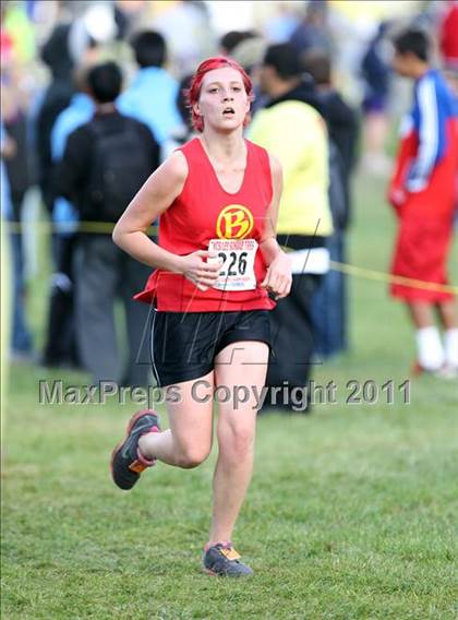 Thumbnail 3 in CIF NCS Crooss County Championships (Girls D1) photogallery.