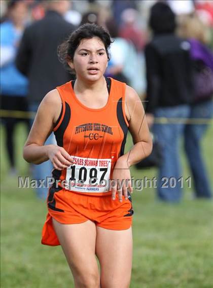 Thumbnail 1 in CIF NCS Crooss County Championships (Girls D1) photogallery.