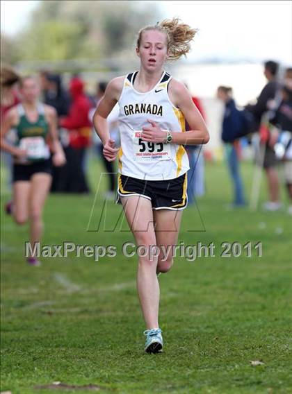 Thumbnail 2 in CIF NCS Crooss County Championships (Girls D1) photogallery.