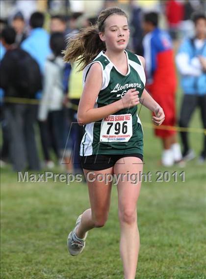 Thumbnail 2 in CIF NCS Crooss County Championships (Girls D1) photogallery.