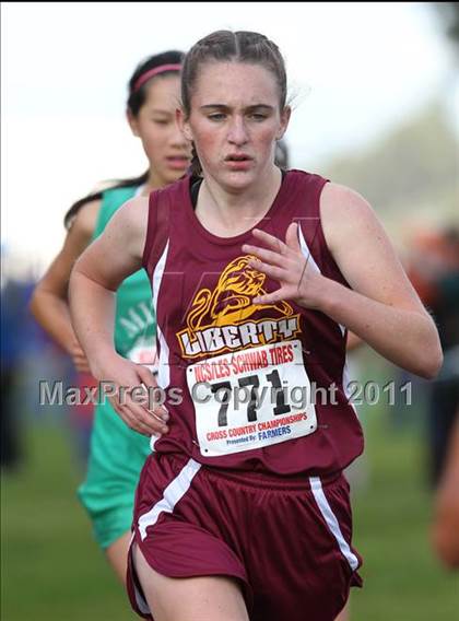 Thumbnail 2 in CIF NCS Crooss County Championships (Girls D1) photogallery.
