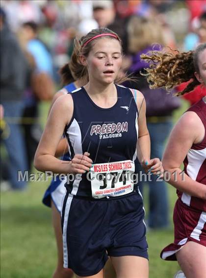 Thumbnail 1 in CIF NCS Crooss County Championships (Girls D1) photogallery.