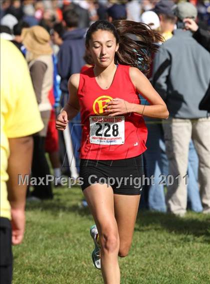 Thumbnail 3 in CIF NCS Crooss County Championships (Girls D1) photogallery.