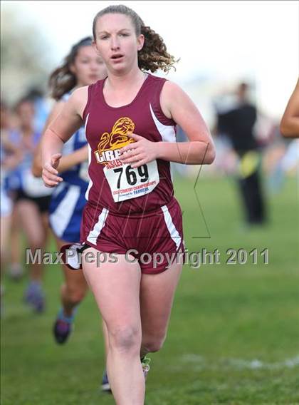 Thumbnail 2 in CIF NCS Crooss County Championships (Girls D1) photogallery.