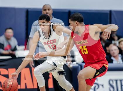 Thumbnail 1 in Fairfax vs. Santa Clarita Christian (Sierra Canyon Super Showcase) photogallery.