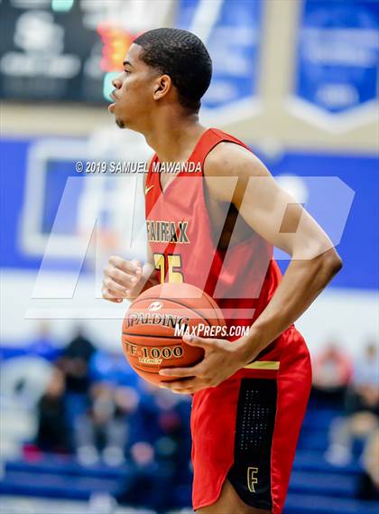 Thumbnail 2 in Fairfax vs. Santa Clarita Christian (Sierra Canyon Super Showcase) photogallery.