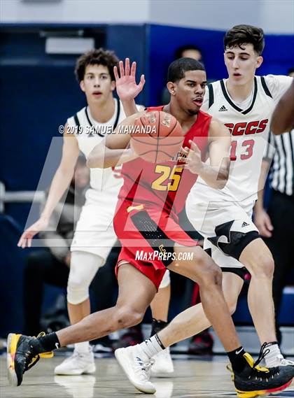 Thumbnail 2 in Fairfax vs. Santa Clarita Christian (Sierra Canyon Super Showcase) photogallery.