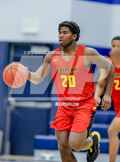 Thumbnail 2 in Fairfax vs. Santa Clarita Christian (Sierra Canyon Super Showcase) photogallery.