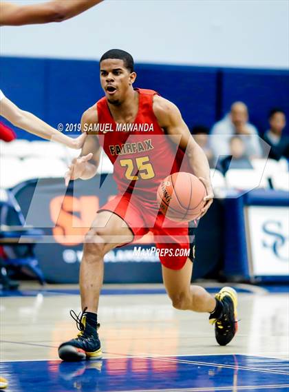 Thumbnail 1 in Fairfax vs. Santa Clarita Christian (Sierra Canyon Super Showcase) photogallery.