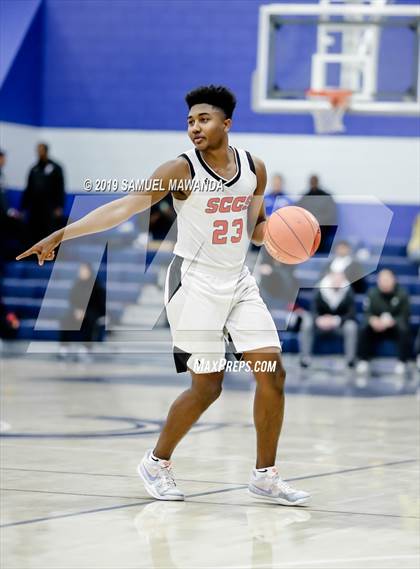 Thumbnail 3 in Fairfax vs. Santa Clarita Christian (Sierra Canyon Super Showcase) photogallery.