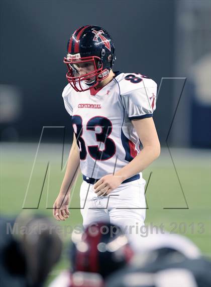 Thumbnail 2 in Centennial vs. South Oak Cliff (UIL 4A Area Playoff) photogallery.