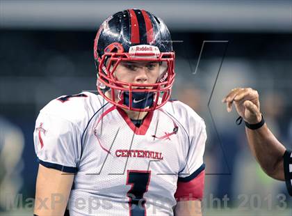 Thumbnail 1 in Centennial vs. South Oak Cliff (UIL 4A Area Playoff) photogallery.