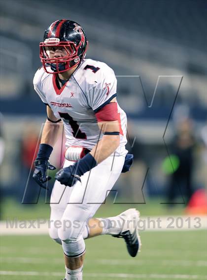Thumbnail 3 in Centennial vs. South Oak Cliff (UIL 4A Area Playoff) photogallery.