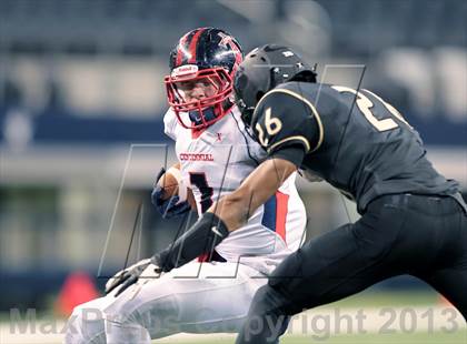 Thumbnail 3 in Centennial vs. South Oak Cliff (UIL 4A Area Playoff) photogallery.