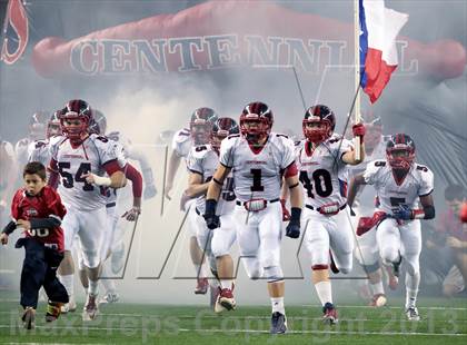 Thumbnail 3 in Centennial vs. South Oak Cliff (UIL 4A Area Playoff) photogallery.
