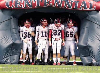 Thumbnail 2 in Centennial vs. South Oak Cliff (UIL 4A Area Playoff) photogallery.