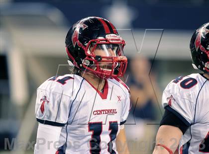 Thumbnail 2 in Centennial vs. South Oak Cliff (UIL 4A Area Playoff) photogallery.