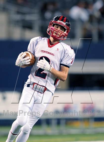 Thumbnail 2 in Centennial vs. South Oak Cliff (UIL 4A Area Playoff) photogallery.