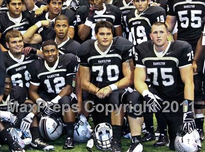 Thumbnail 3 in Hamilton vs. Bishop Gorman (Sollenberger Classic) photogallery.