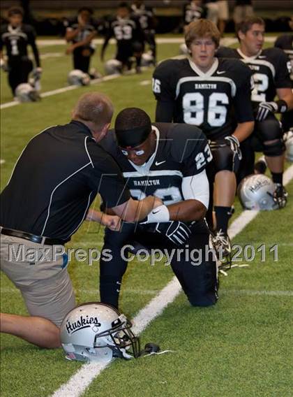 Thumbnail 1 in Hamilton vs. Bishop Gorman (Sollenberger Classic) photogallery.