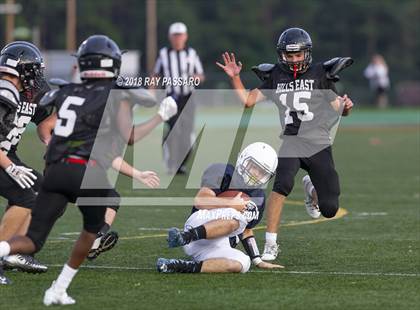 Thumbnail 1 in HHHE vs Eastport-South Manor Scrimmage photogallery.