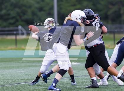 Thumbnail 3 in HHHE vs Eastport-South Manor Scrimmage photogallery.