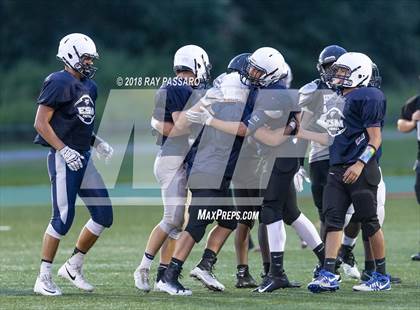 Thumbnail 2 in HHHE vs Eastport-South Manor Scrimmage photogallery.