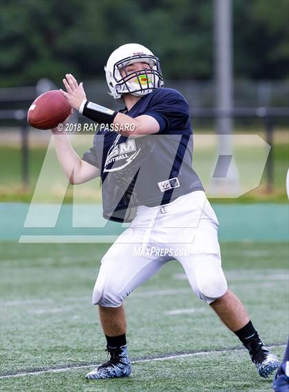 Thumbnail 1 in HHHE vs Eastport-South Manor Scrimmage photogallery.