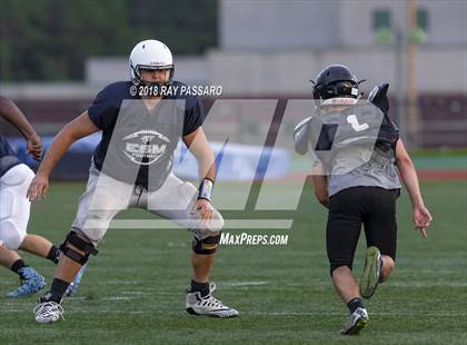 Thumbnail 1 in HHHE vs Eastport-South Manor Scrimmage photogallery.