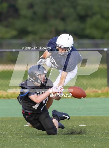 Thumbnail 1 in HHHE vs Eastport-South Manor Scrimmage photogallery.