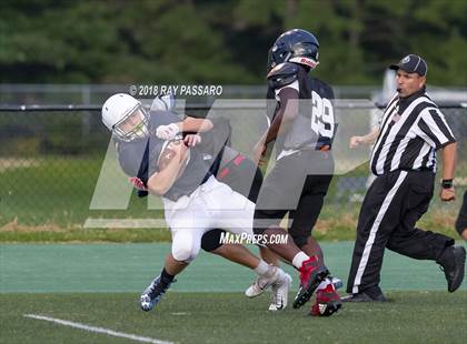 Thumbnail 1 in HHHE vs Eastport-South Manor Scrimmage photogallery.