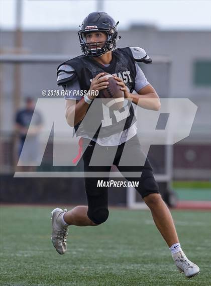 Thumbnail 1 in HHHE vs Eastport-South Manor Scrimmage photogallery.