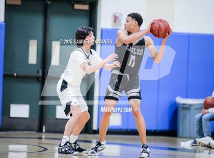 Thumbnail 2 in Calabasas vs. San Gabriel Academy (Spot Up Christmas Classic). photogallery.