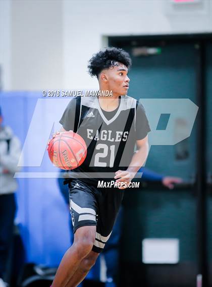 Thumbnail 2 in Calabasas vs. San Gabriel Academy (Spot Up Christmas Classic). photogallery.