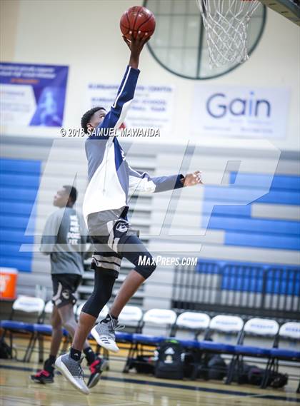Thumbnail 1 in Calabasas vs. San Gabriel Academy (Spot Up Christmas Classic). photogallery.