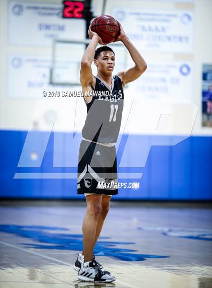Thumbnail 3 in Calabasas vs. San Gabriel Academy (Spot Up Christmas Classic). photogallery.