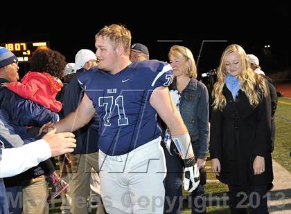 Thumbnail 3 in Rock Canyon @ Valor Christian (Senior Night) photogallery.