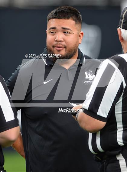Thumbnail 2 in Lake Mead Academy vs Pershing County (NIAA 2A State Final) photogallery.