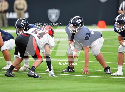 Thumbnail 2 in Lake Mead Academy vs Pershing County (NIAA 2A State Final) photogallery.
