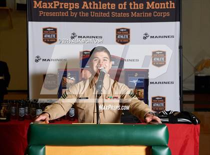 Thumbnail 1 in Marines H.S. Male Athlete of the Month - Jackson Stone photogallery.