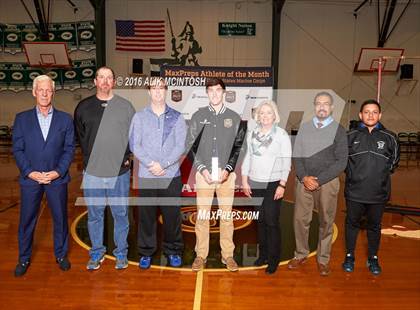 Thumbnail 1 in Marines H.S. Male Athlete of the Month - Jackson Stone photogallery.