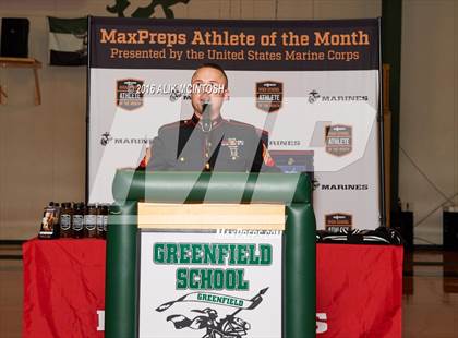 Thumbnail 1 in Marines H.S. Male Athlete of the Month - Jackson Stone photogallery.