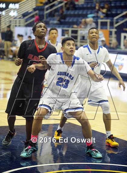 Thumbnail 3 in Albany vs. Newark Memorial (MaxPreps MLK Classic) photogallery.