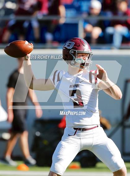 Thumbnail 2 in Greenwood vs. Benton (AAA 6A State Final) photogallery.