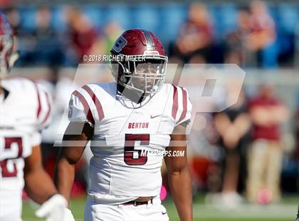 Thumbnail 2 in Greenwood vs. Benton (AAA 6A State Final) photogallery.
