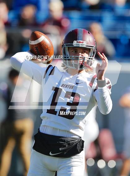 Thumbnail 3 in Greenwood vs. Benton (AAA 6A State Final) photogallery.