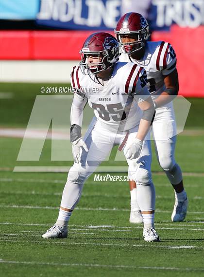 Thumbnail 1 in Greenwood vs. Benton (AAA 6A State Final) photogallery.