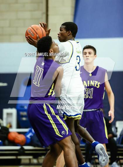 Thumbnail 2 in Crenshaw vs  St. Augustine (Sierra Canyon Super Showcase) photogallery.