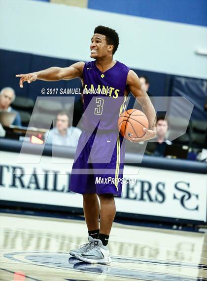 Thumbnail 3 in Crenshaw vs  St. Augustine (Sierra Canyon Super Showcase) photogallery.