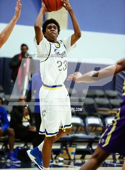 Thumbnail 1 in Crenshaw vs  St. Augustine (Sierra Canyon Super Showcase) photogallery.